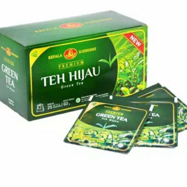

【MEGA SALE】 Promo Teh Hijau Celup Kepala Djenggot 60gr Diet Keto