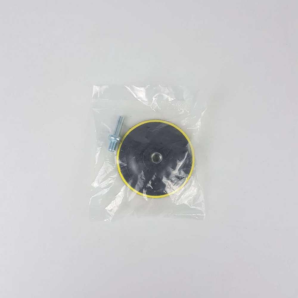 Back Pad Poles Bodi Mobil Wol Buffer Waxing Polishing Wheel 4 Inch - ZT6 - Black