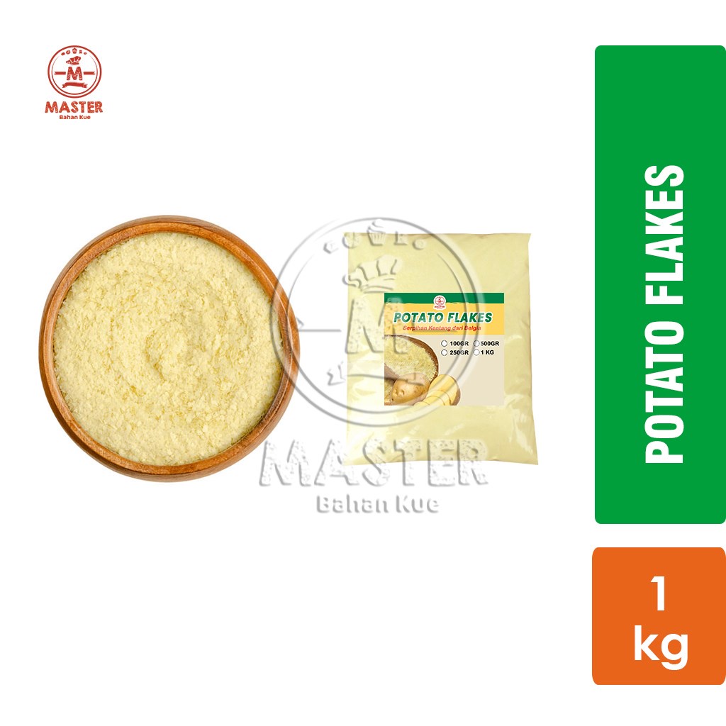 

Potato Flakes / Tepung Kentang Kering Serpih [1 Kg]