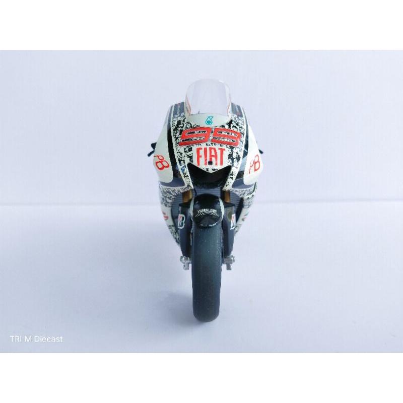 Minichamps Yamaha YZR-M1 Jorge Lorenzo Laguna Seca 2010 Skala 1:12