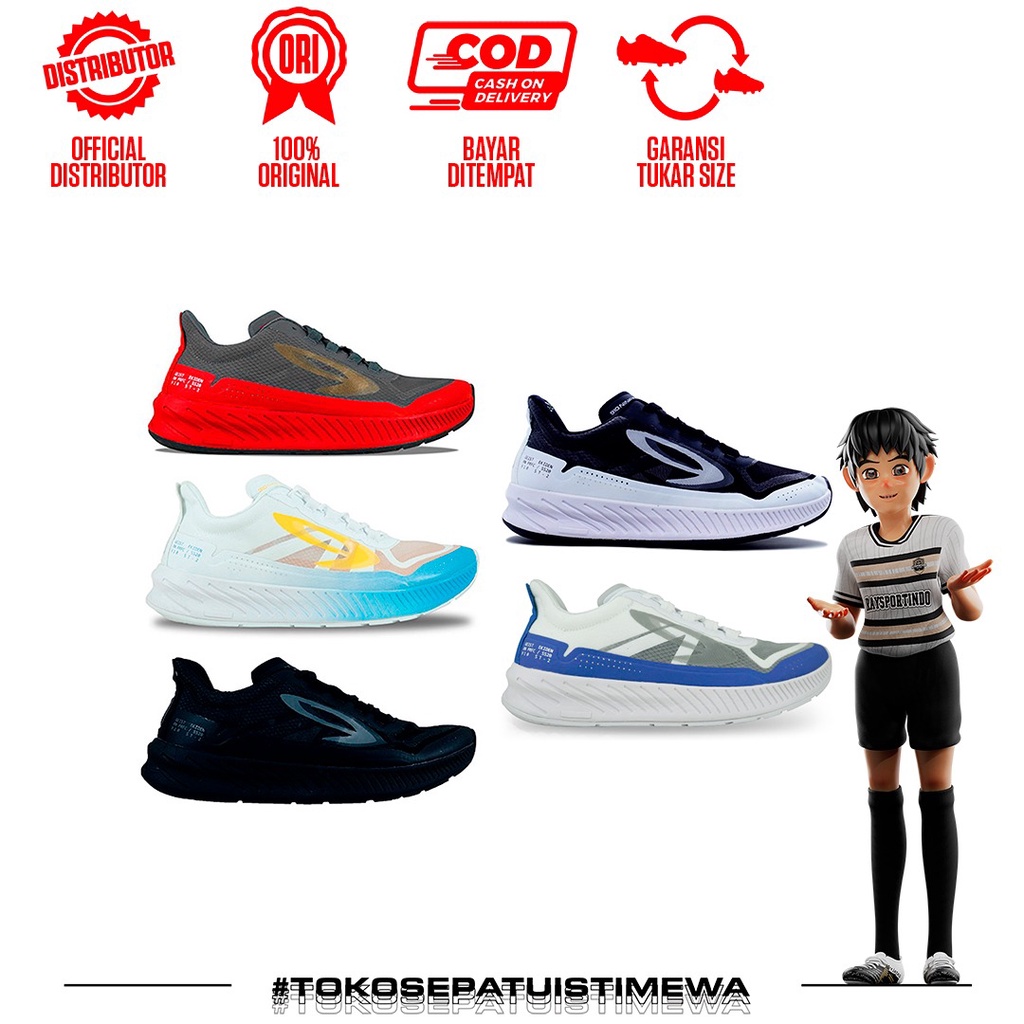 SEPATU LARI NINETEN 910 GEIST EKIDEN