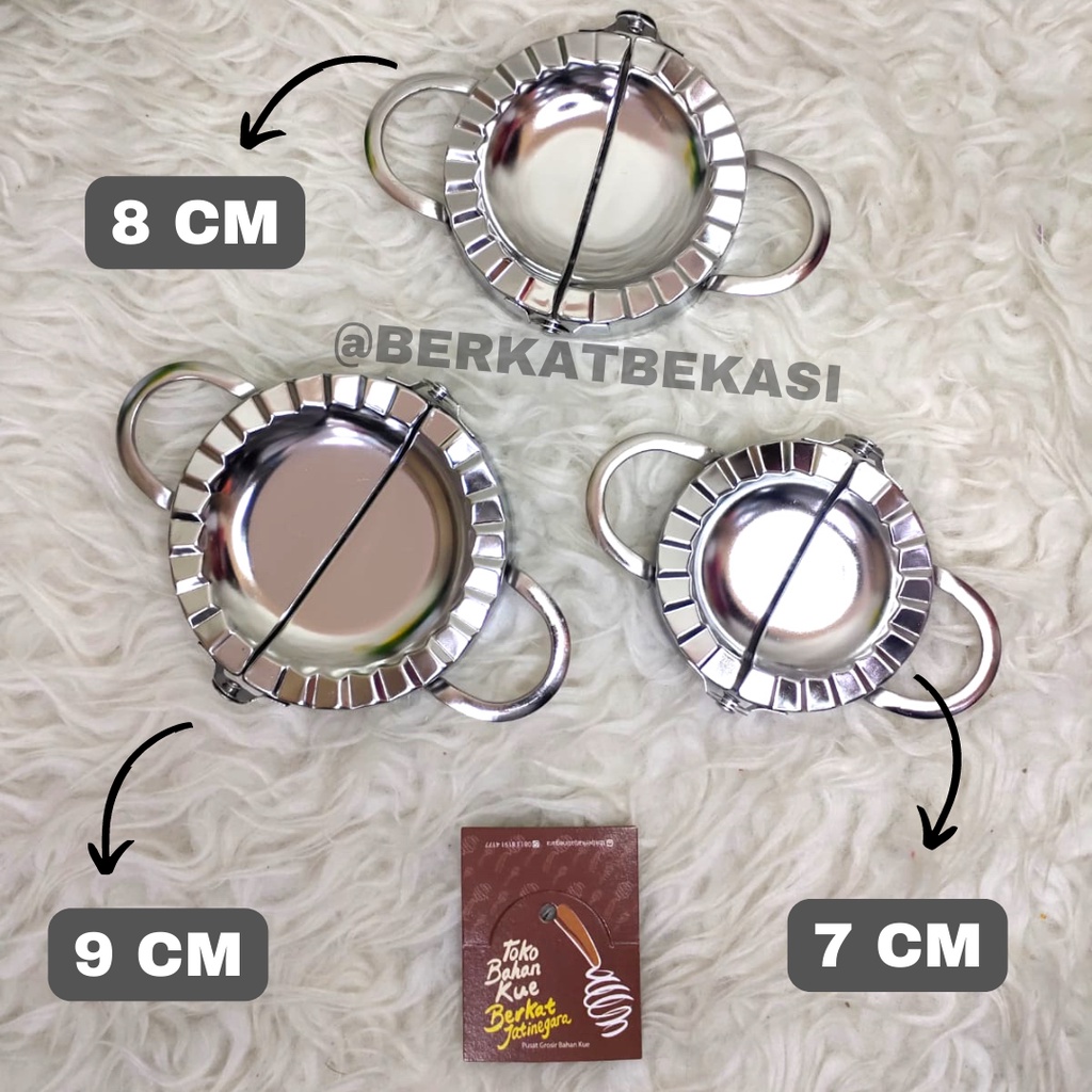 CETAKAN PASTEL BAHAN STAINLESS / CETAKAN PASTEL STAINLESS / PCS