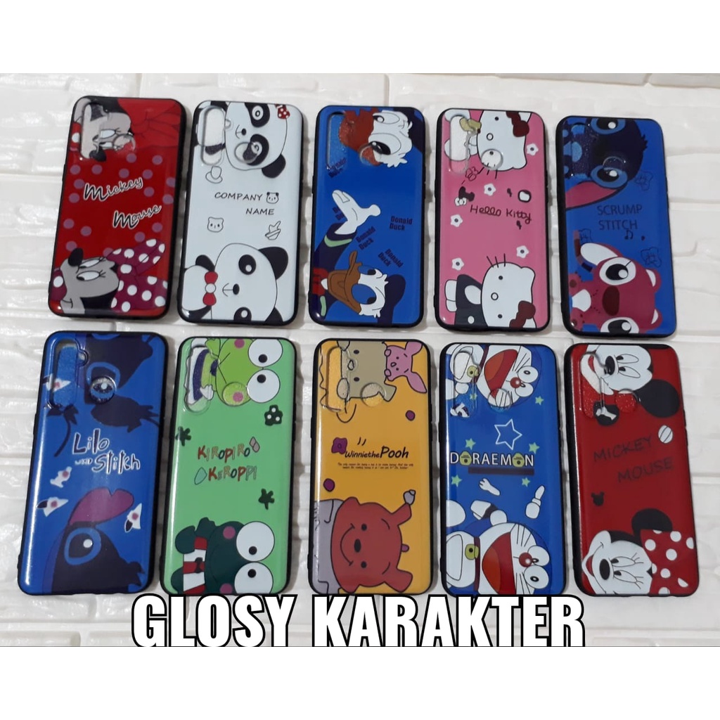 [ON15140] sofcase glosy A1K A31 A3S/A5 A37 A52 A5S/A7/A11K/A12 A5 2020 A92 A91 SAM A11 A51 A71 VI Y12 Y91C V15 PRO XI 5A 5i 5PRO