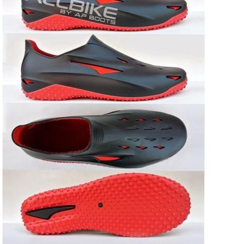 ◌ Sepatu sepeda ap boots all bike allbike Merah Mancing Sepatu Outdoor HMR632 ✶