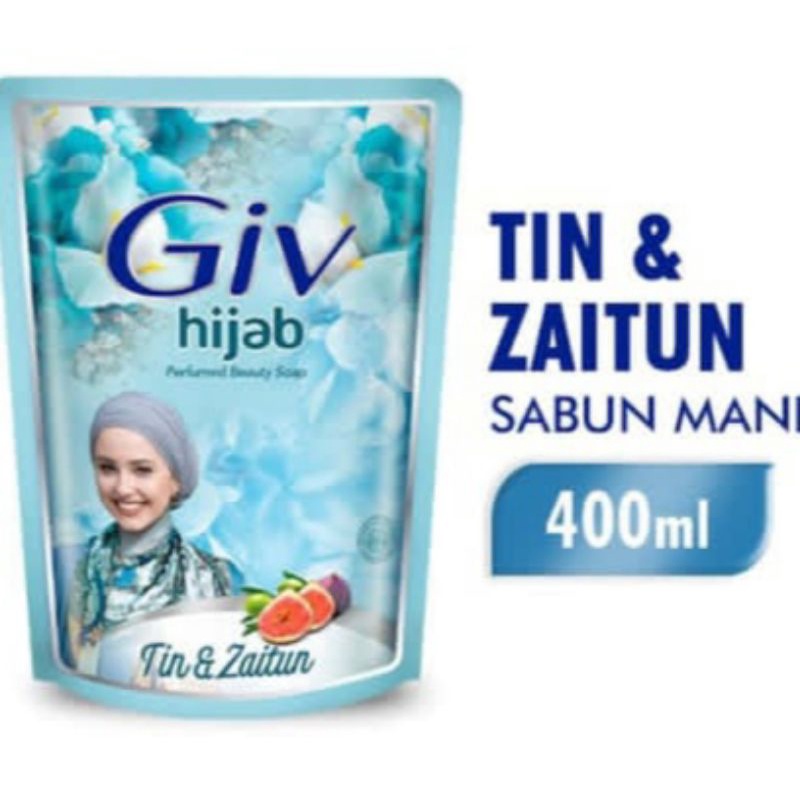 SABUN GIV/Giv Body Wash Passion Flower &amp; Sweet Berry 400 ml/Giv Body Wash Glowing White Mulberry &amp; Collagen Pouch 400ml]