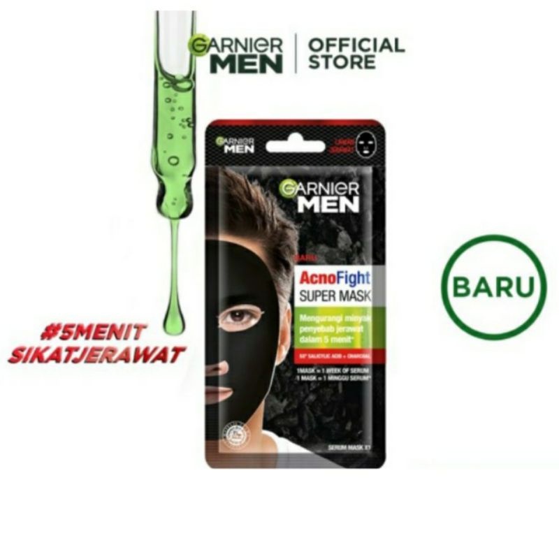 Garnier Men Acno Fight Super Mask 22g