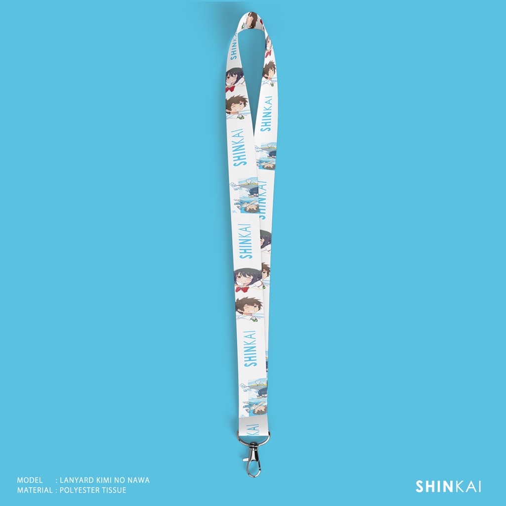 

SHINKAI Tali Lanyard ID Card Anime Kimi No Nawa / Gantungan ID Card