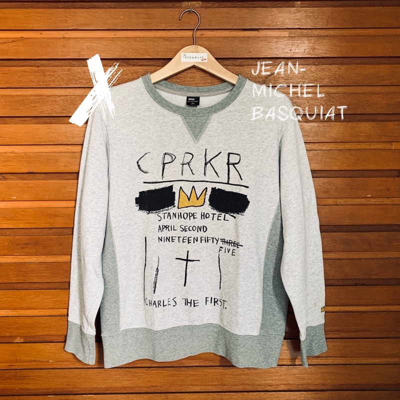 CREWNECK UNIQLO X JEAN MICHEL BASQUIAT (USED) SIZE M