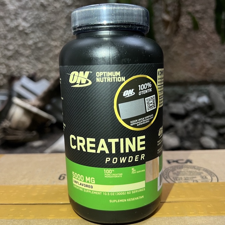 ON Optimum Nutrition Creatine Monohydrate 5000 mg Powder 300 gr - BPOM