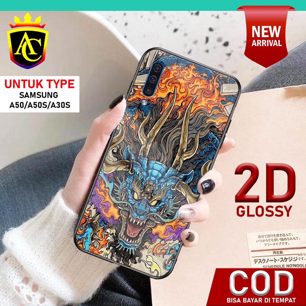 Case Samsung A50 A50S A30S Casing Samsung A30S A50S A50 Aneka Case [Dragon] Case Glossy Case Aesthet