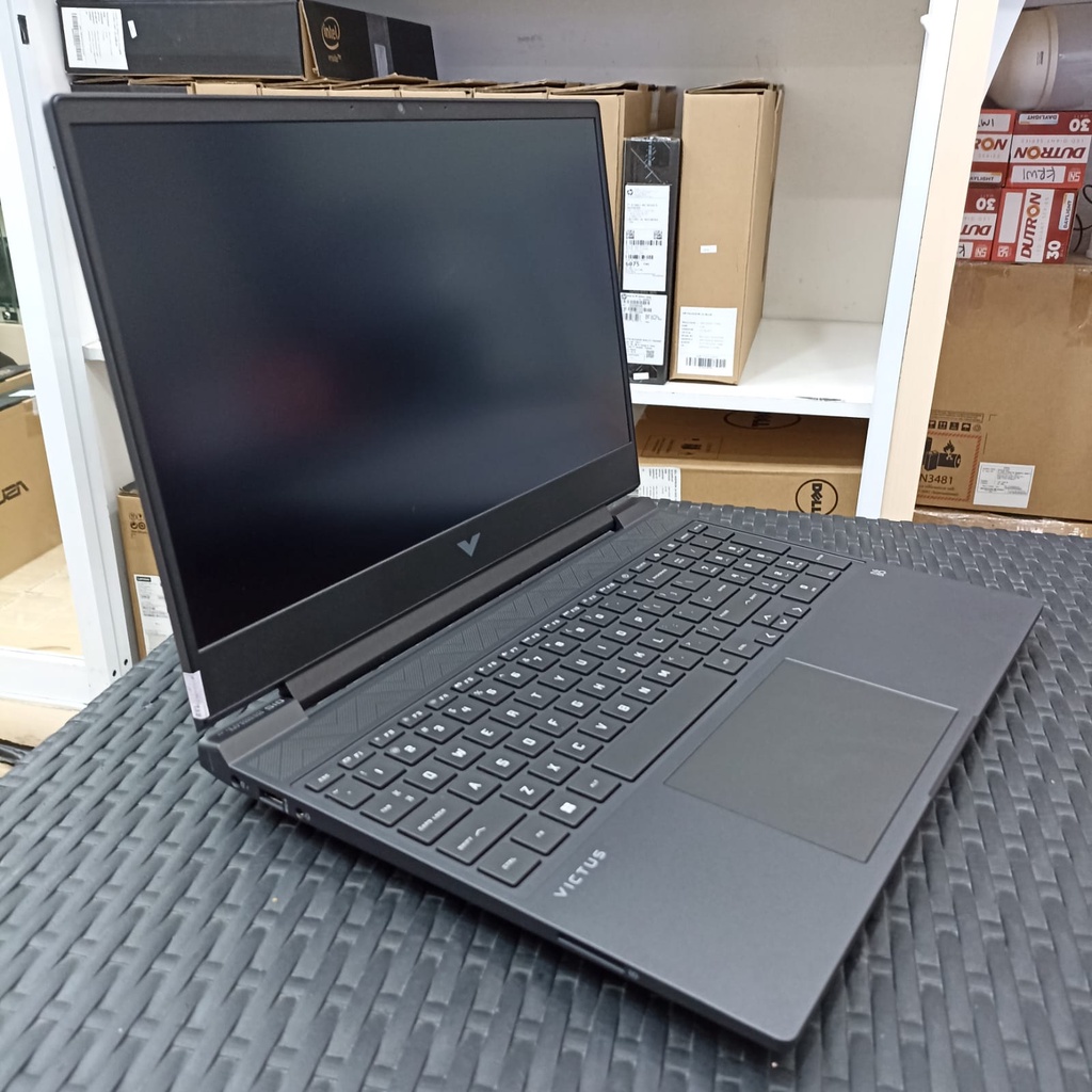 Laptop Gaming Terbaru Murah HP Victus 15 INTEL i5 12500H 16GB 1TB ssd RTX3050Ti Full HD IPs144Hz Win11