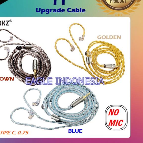 ♩ QKZ T1 Kabel Upgrade 200 Cores 8 Strand FOR KZ QKZ TRN ➸