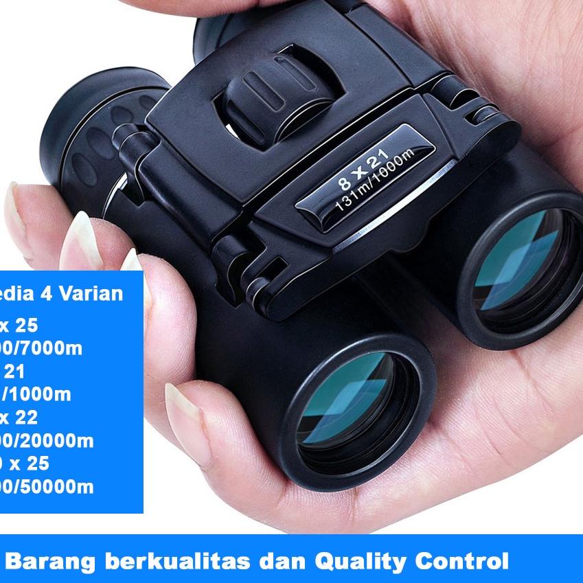 ✩ Teropong Binoculars Compact Zoom 8x21 22x25 40xx25 - APEXEL ➮
