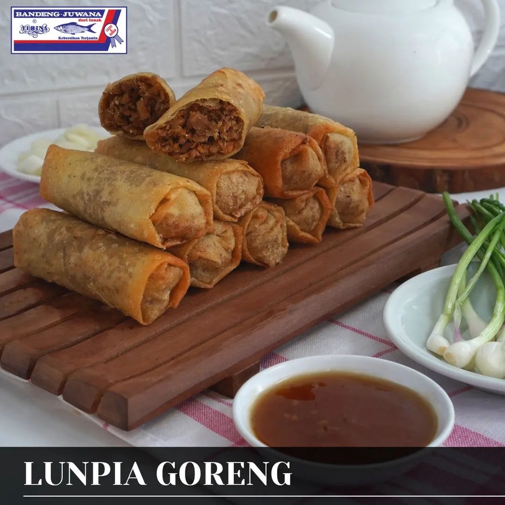

LUMPIA semarang - goreng isi 10 | bandeng juwana