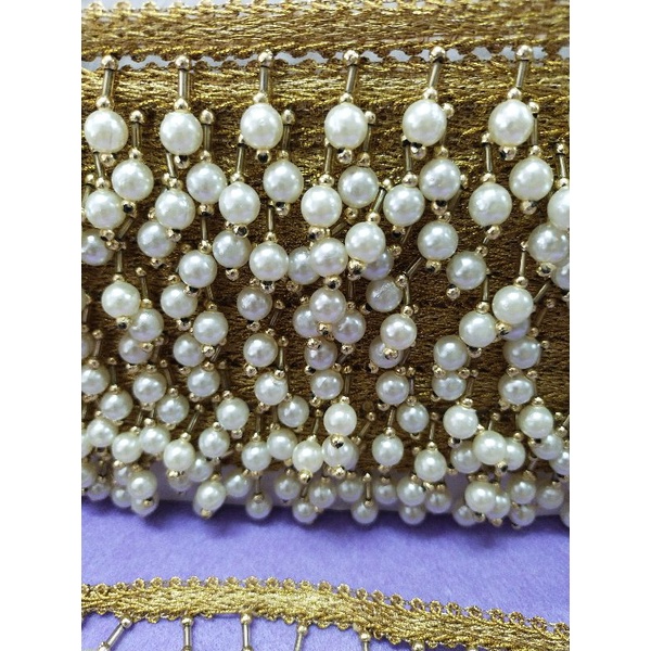 #Renda india mutiara meteran