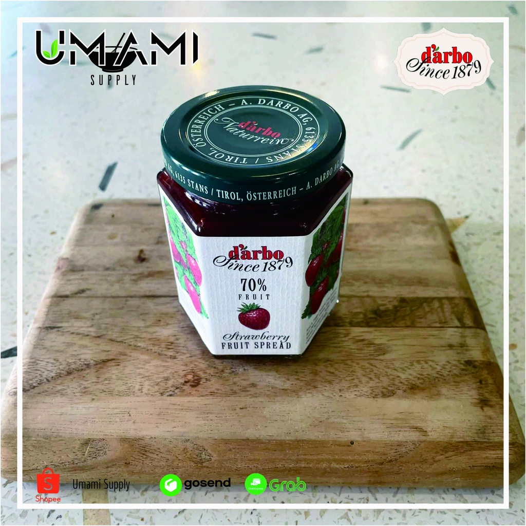 

D'arbo - Darbo Strawberry Jam / Selai / Spread - 200gr