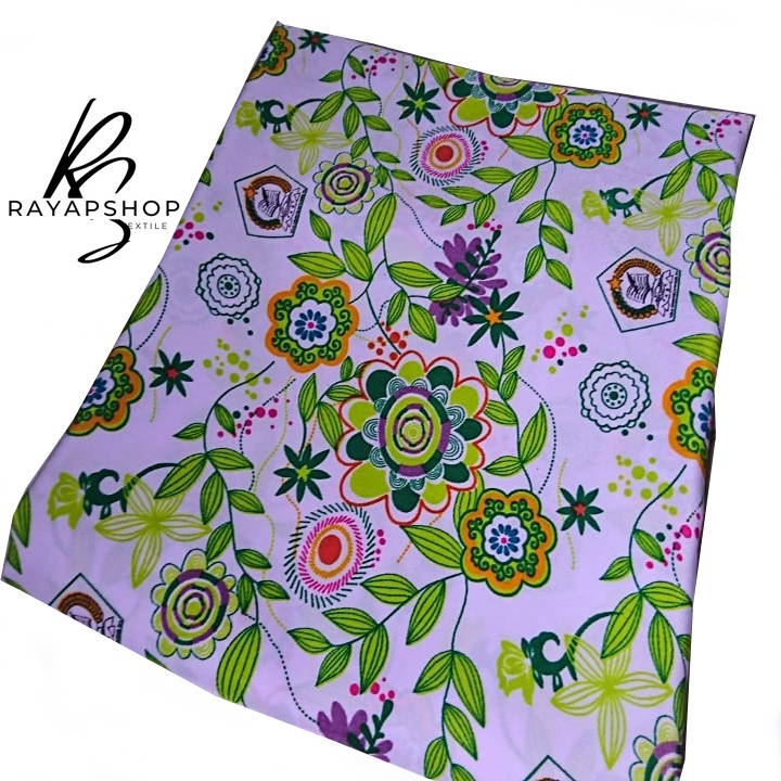 Kain Batik Fkdt Diniyah Seragam Sekolah Tpq Bahan Meteran