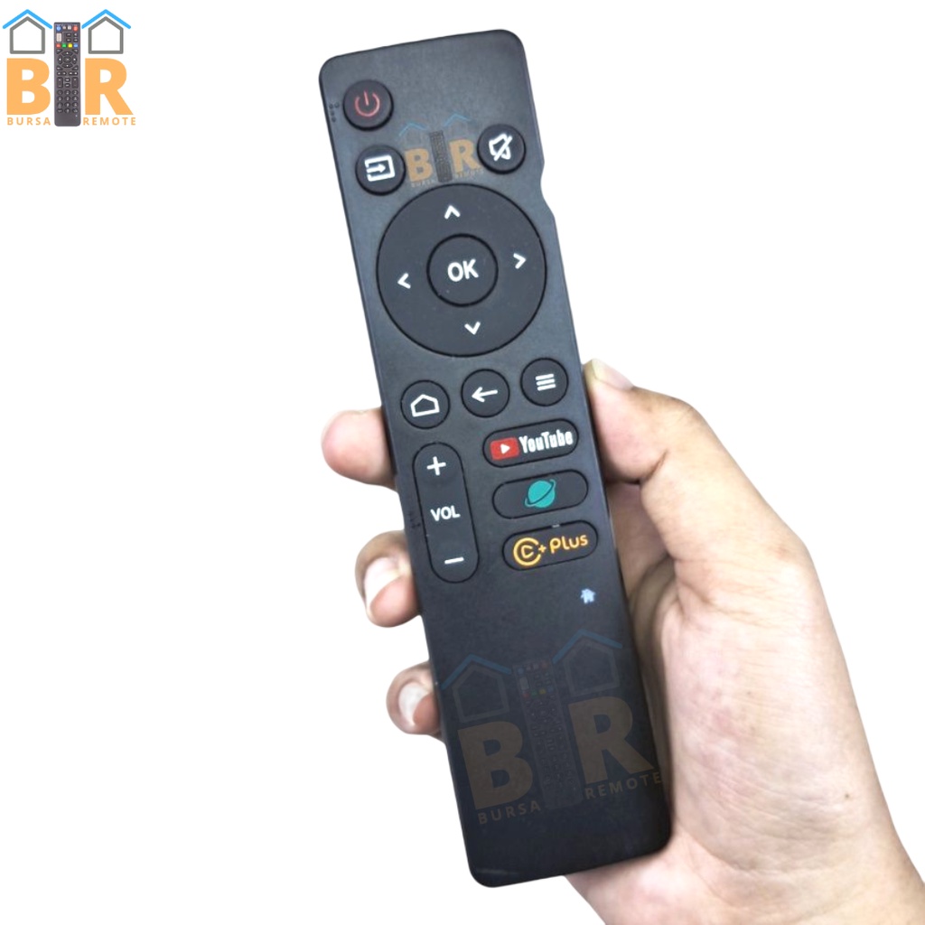 Remot Remote Smart TV Coocaa Android 32S3U 40S3U LED UHD Tanpa Setting