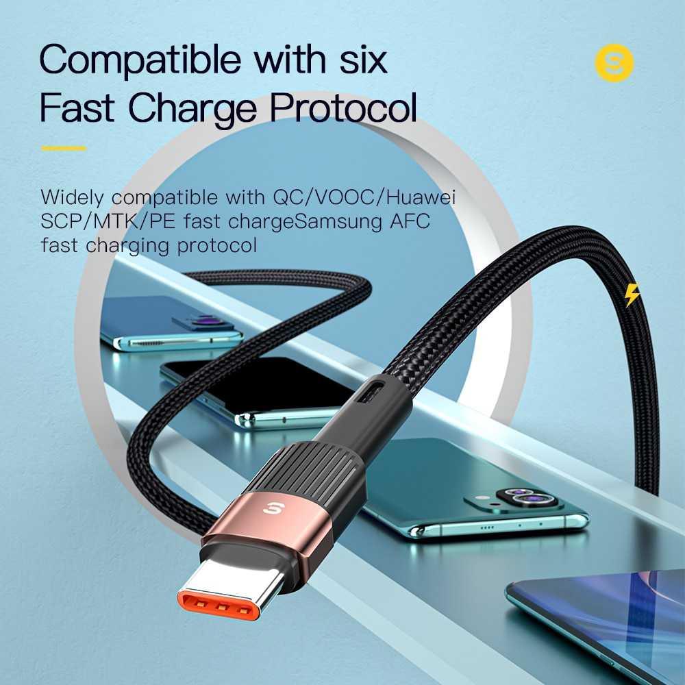 Essager Kabel Charger USB Type C Fast Charging 1 meter 66W - EXCT-XC01 - Black