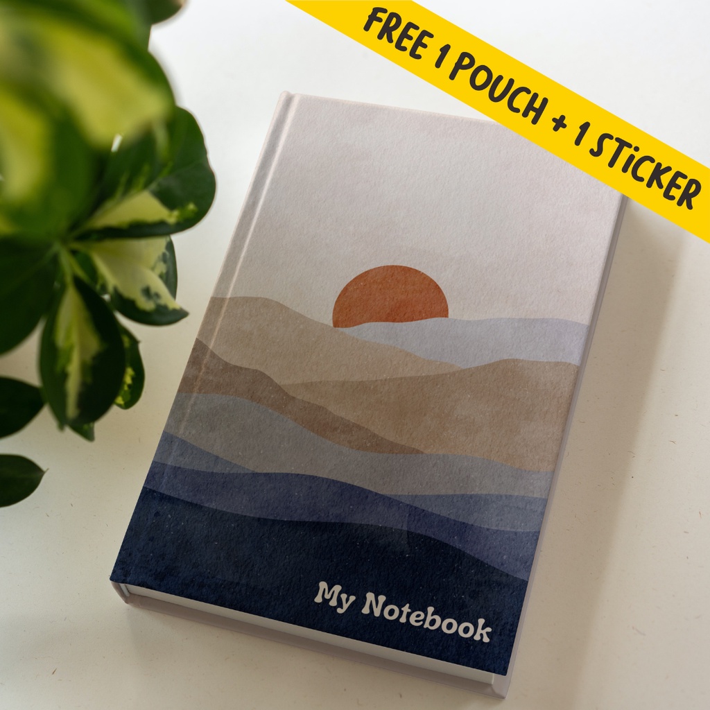 

Buku Catatan Diary Journal Notebook Agenda, Dotted dan Polos My Notebook Oase