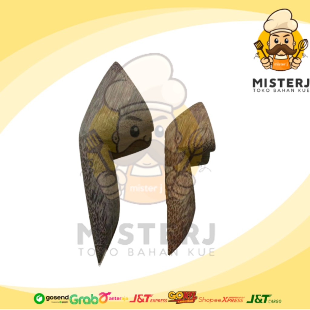 Ulekan Kayu Kelapa | Ulekan Kayu Cobek | Ulekan Bumbu | Penghalus Bumbu Manual