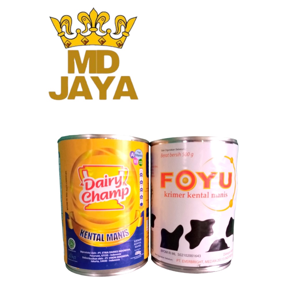 

Krimer Kental Manis Dairy Champ Foyu 500gr