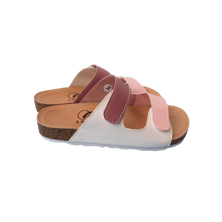 Arabel-  TERLARIS Sandal Anak Ban2 Unisex Cewek Cowok Original Sandal Birken Sandal Puyuh Anak