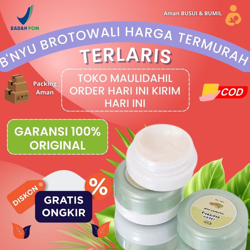 Cream Brotowali by Bnyu BPOM (MENGATASI PERMASALAHAN PADA KULIT)