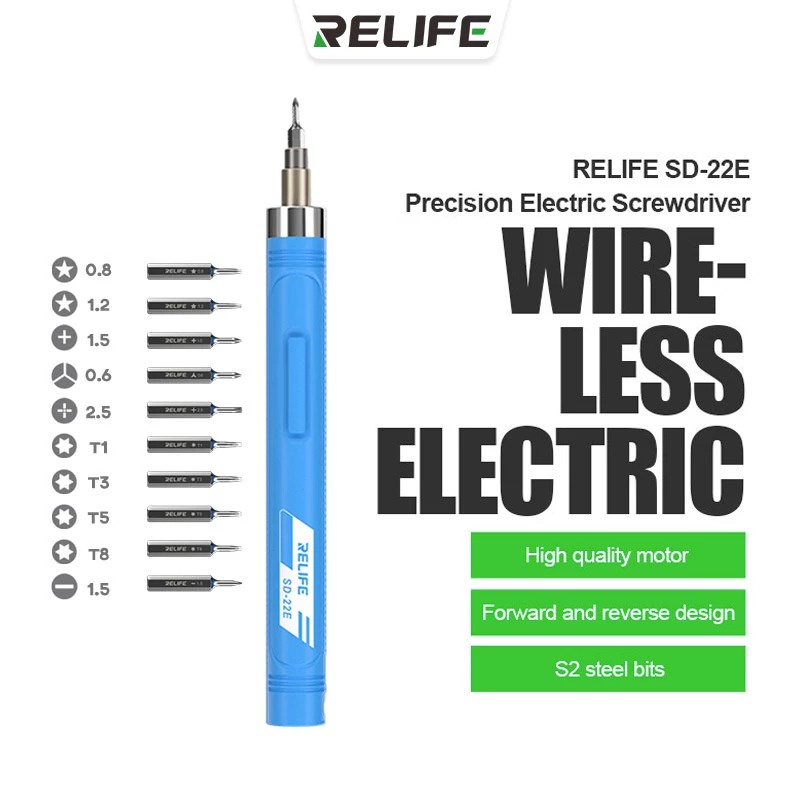 RELIFE SD-22E OBENG ELEKTRIK OBENG LISTRIK HENPONE