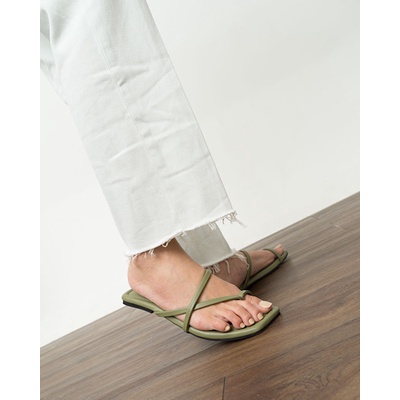 DUSHI Lea Flat - Sandal tali teplek flat wanita