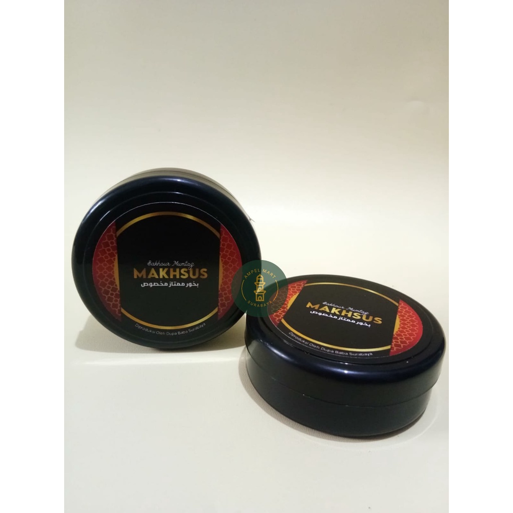 Dupa MAKHSUS Oud Bakhour MAKHSUS Oud Dupa Mumtaz Original Kemasan POT
