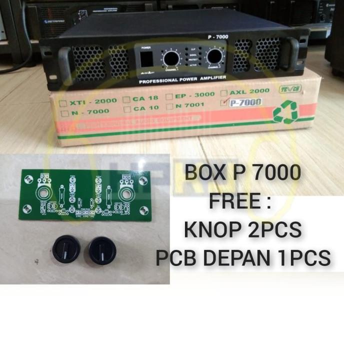 Produk Unggulan] BOX POWER AMPLIFIER 2channel P 7000 Box power amplifier 2u P7000