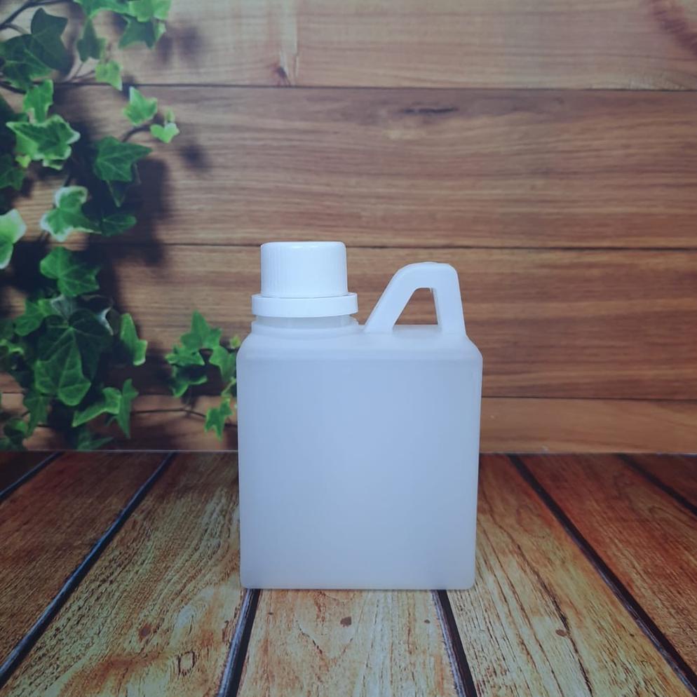 LANGSUNG KIRIM (Paket Isi 20pcs) JERIGEN 500 ML [BARU] HDPE dengan plug dan segel / Kompan 500 ML