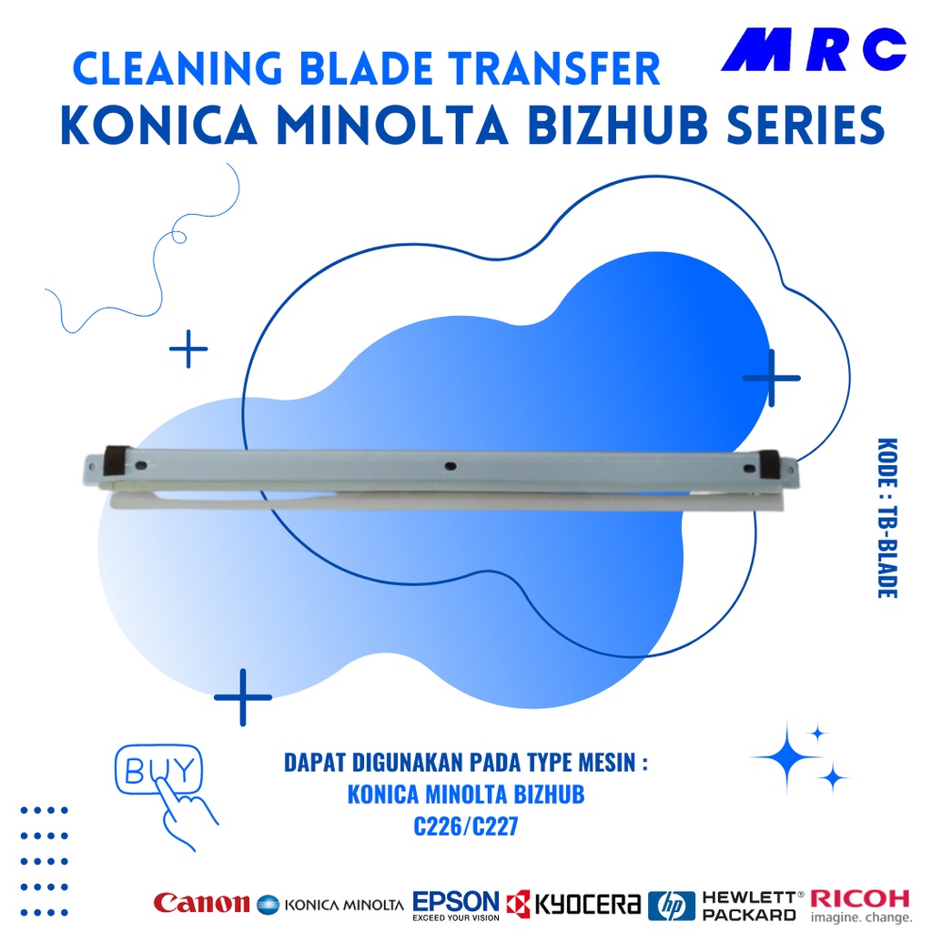 CLEANING BLADE TRANSFER KONICA MINOLTA BIZHUB C226/C227