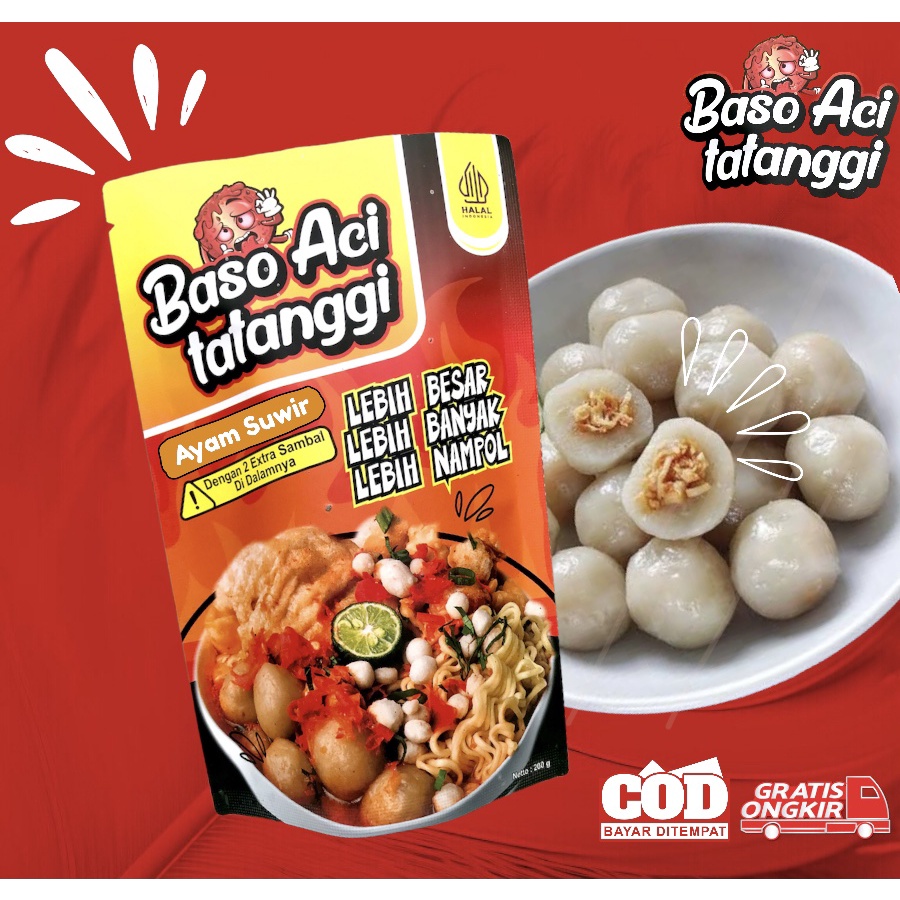 

Baso Aci Ayam Suwir Suir Tatanggi Terpedas Terkumplit Bakso Boci Bacil Murah Terlaris Makanan Cemilan Instan Cilok Jajanan Bandung