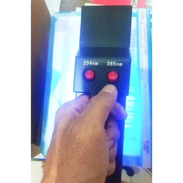 Portable UV Lamp 365nm and 254nm Dual Wave length Ultraviolet Analyzer