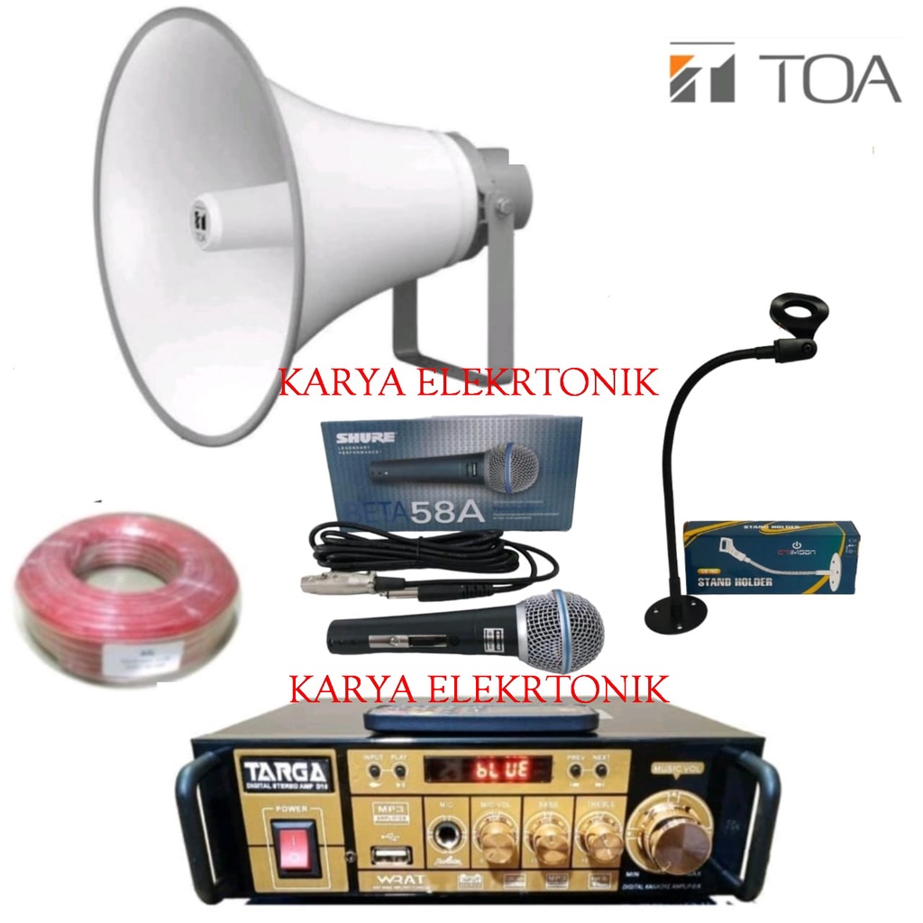 PAKET TOA SPEAKER TOA MURAH MERIAH  SOUND SYSTEM TOA MASJID DAN MUSHOLLA