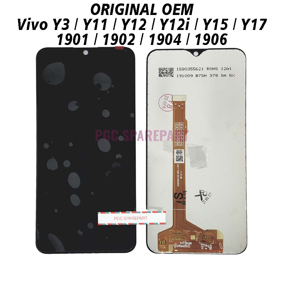 LCD Touchscreen Fullset Vivo Y3 / Y11 / Y12 / Y12i / Y15 / Y17 / 1901 / V1901A / V1901 / 1902 / 1904 / 1906 / 1940