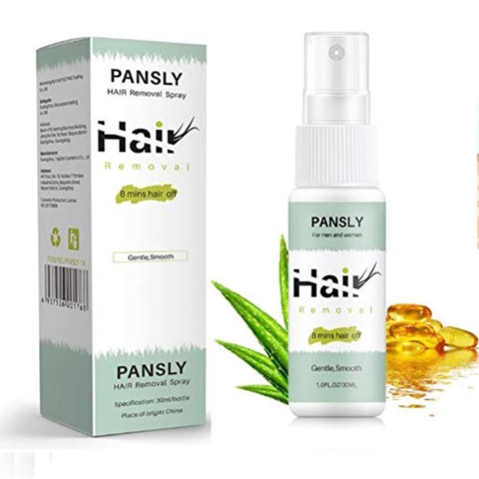 HAIR REMOVAL SPRAY FOR MEN & WOMEN, PAINLESS SEMI PERMANENT HAIR STOP