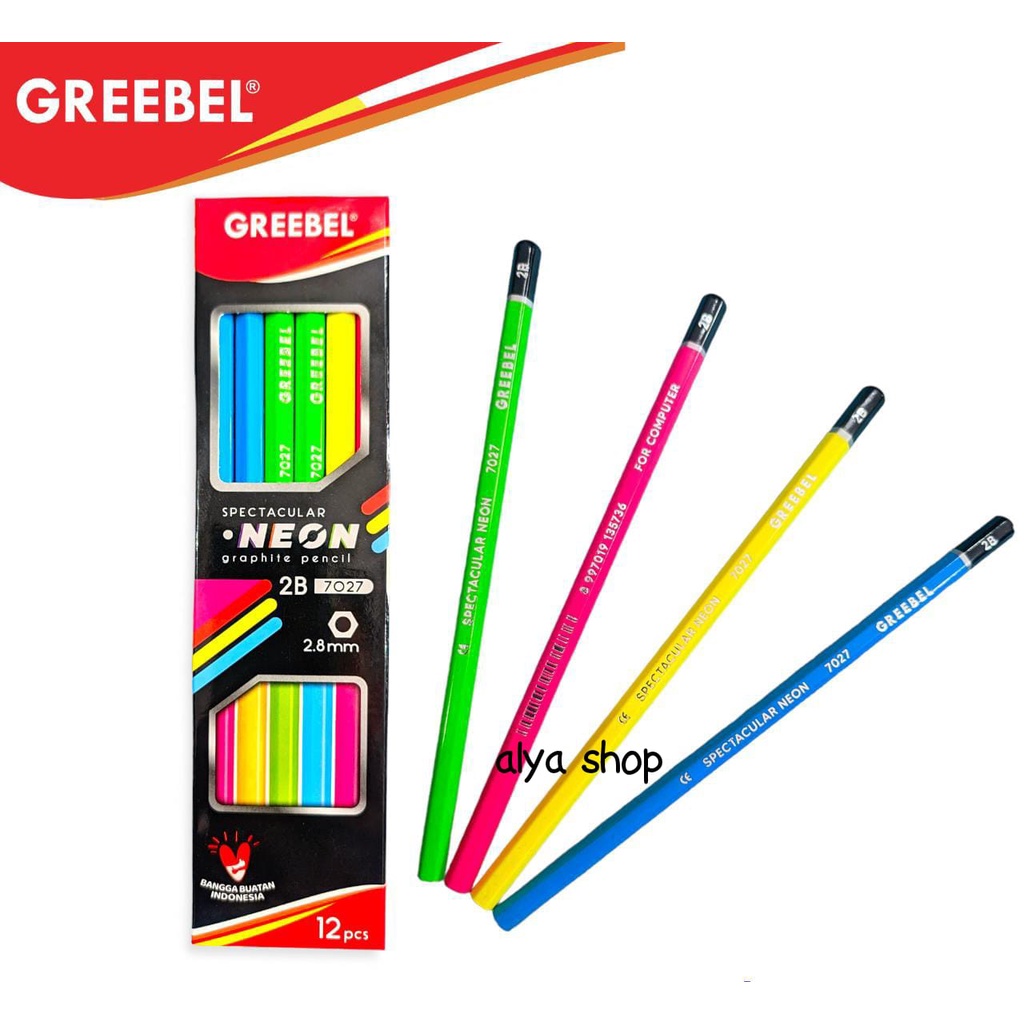 

GREEBEL 7027 PENCIL 2B NEON