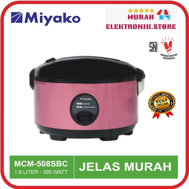 Miyako Magic Com Penanak Nasi 3 in 1 MCM 508 SBC