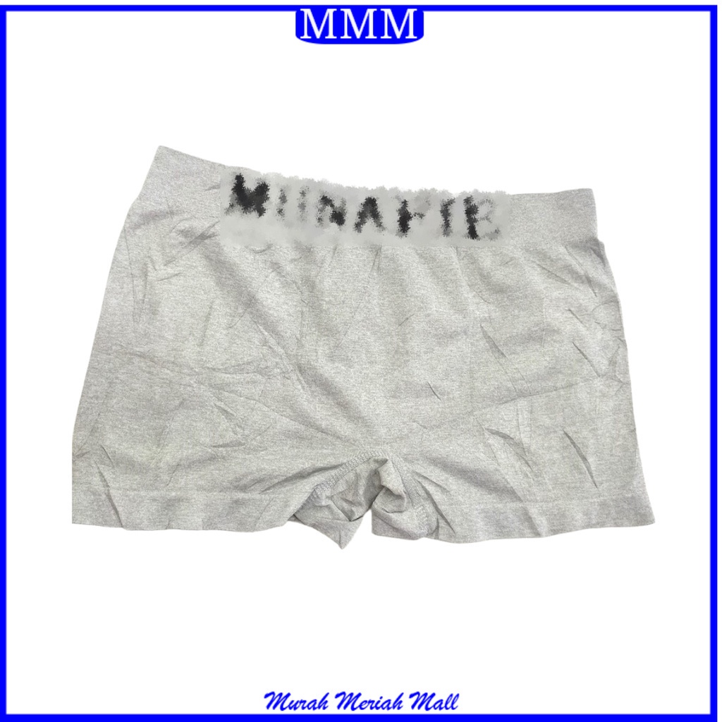MMM Celana Dalam Pria Polos Munafi Boxer Pria Celana Pendek Underwear Kolor CD IMPOR Murah Misty