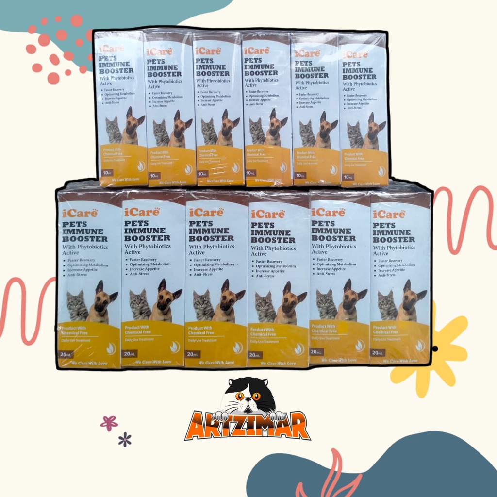 iCare Pets Immune Booster Vitamin Penambah Nafsu Makan Kucing dan Anjing