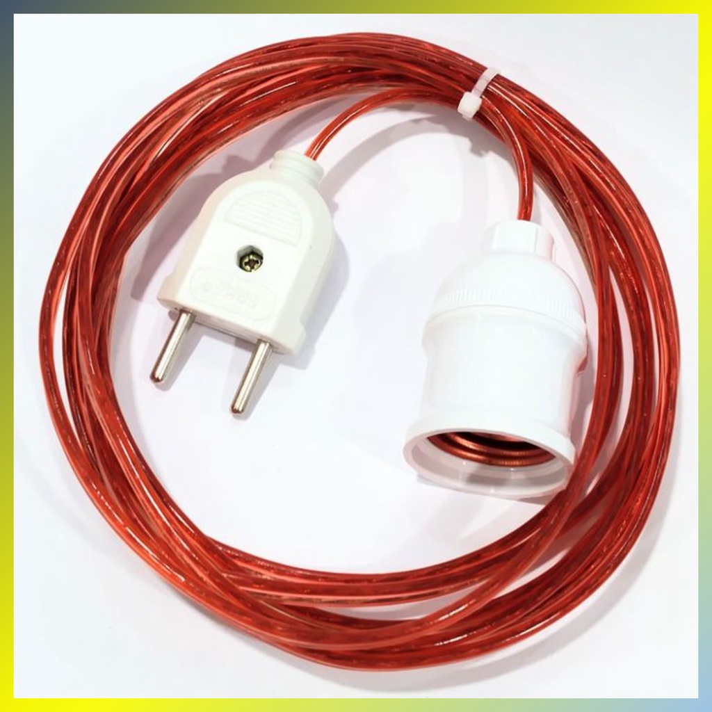 Fitting Lampu Gantung 10meter - Fitting Gantung Kabel - Fiting Lampu Gantung - Fiting Gantung Kabel 