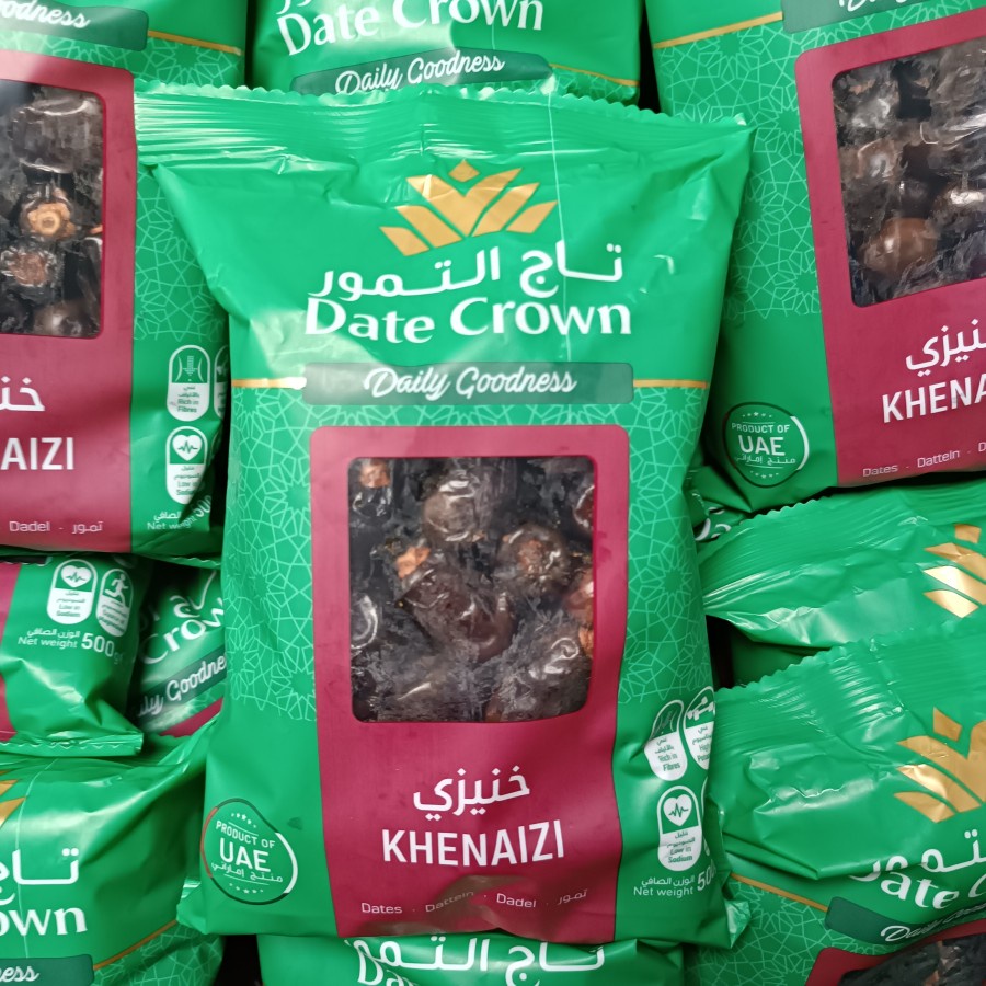 

Kurma Date Crown Khenaizi 500 gram / date crown khenaizi 500gr