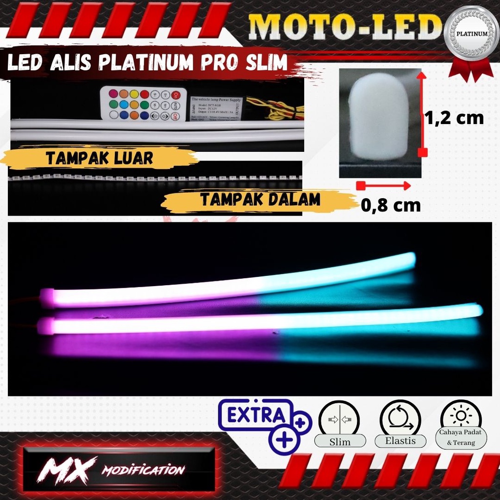 Led Alis Smart RGB 60 CM (REMOTE) Running Sein MOTOLED