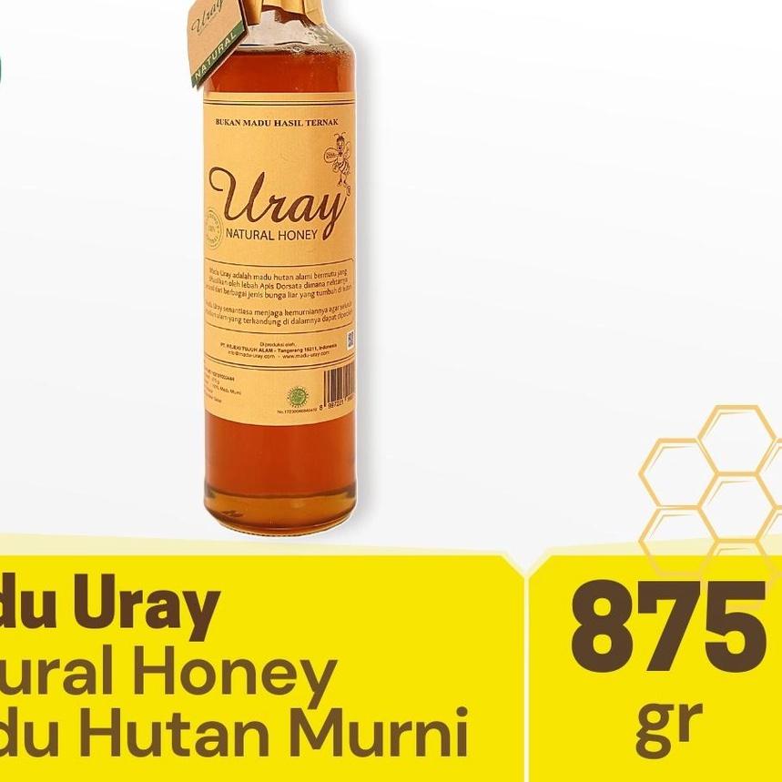 

➻ Uray Natural Honey 875gr - Murni - Hutan Asli ➩