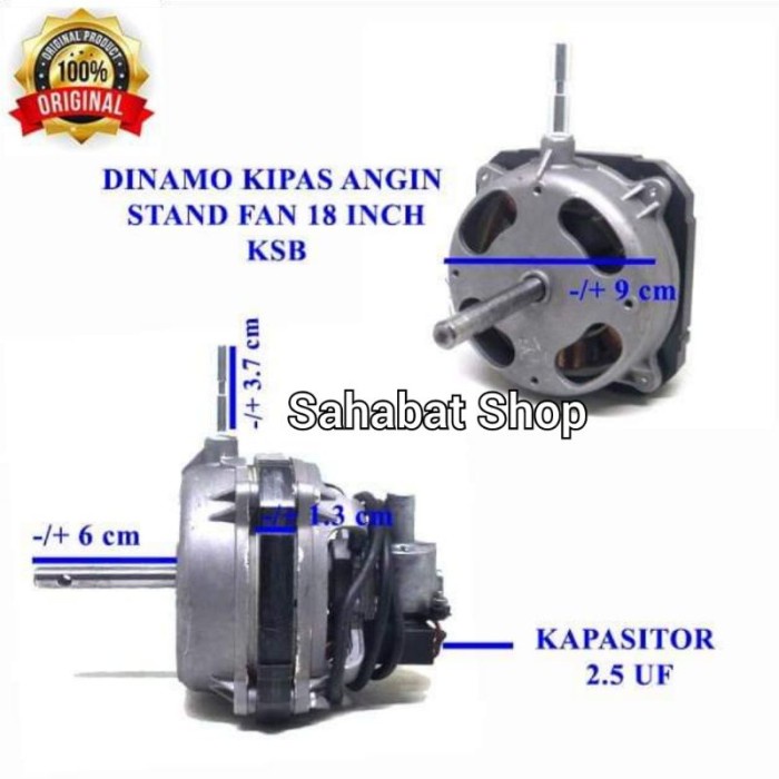 DINAMO KIPAS ANGIN MIYAKO ORIGINAL KLB KSB KST 18 INCH