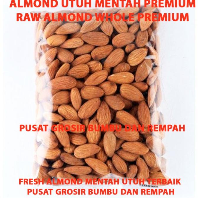 

Kacang Almond 1 Kg Harga Grosir - Almond Utuh / Raw Whole Premium