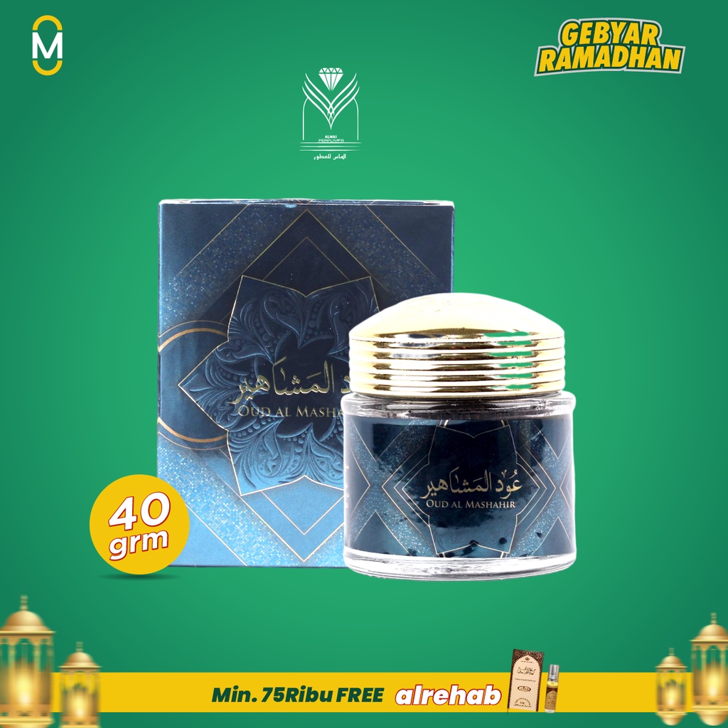 Bukhur Oud Al Mashahir Buhur Al mashaher Bakhoor Almas ferfumes Original Saudi